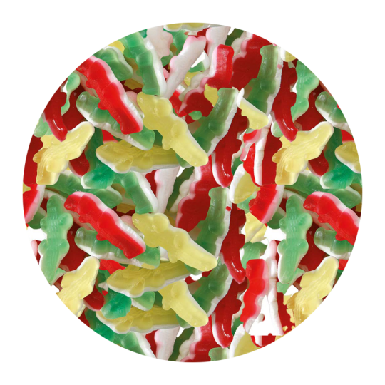 Crocodiles Haribo 400G