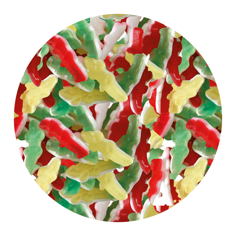 Crocodiles Haribo 400G