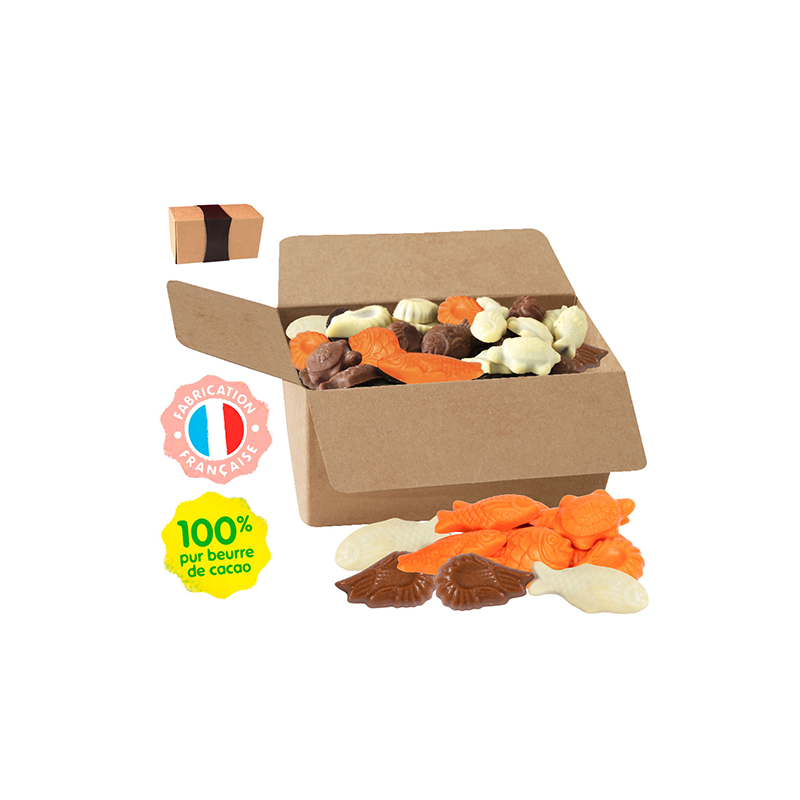 Ballotin Frit Lt Blc Or 180G