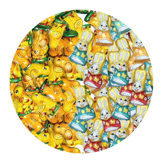 Lot 40 Poussins + 40 Lapins