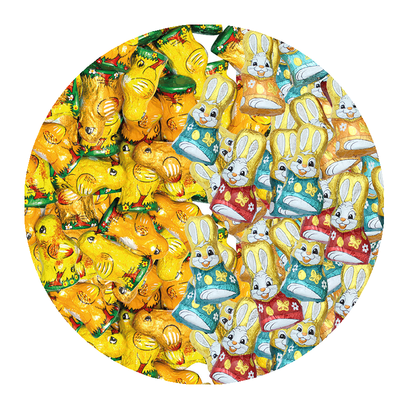 Lot 40 Poussins + 40 Lapins