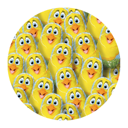 Figurines Poussins 250G