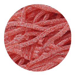 Lasso Torsade Fraise 250G